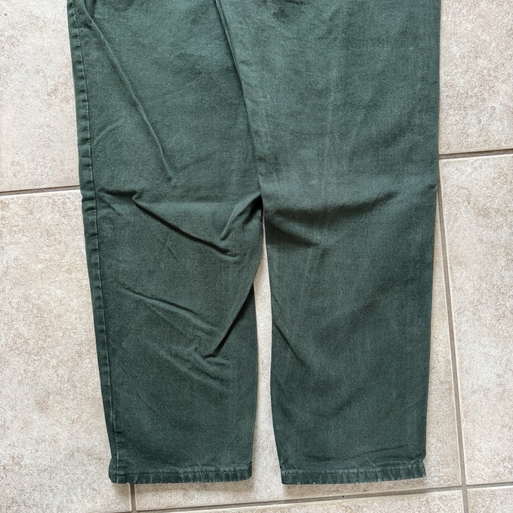 Vintage Levis 550 Jeans Mens 36x32 Green Orange Tab Relaxed Taper Denim USA 90s - Picture 10 of 11